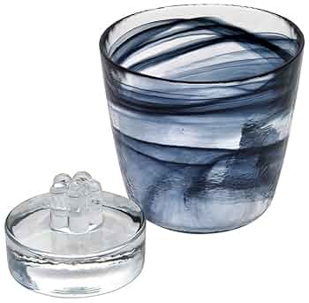 上越クリスタル硝子　水指　【中古美品】 上越クリスタル硝子 水指 【中古美品】 上越クリスタル硝子 水指